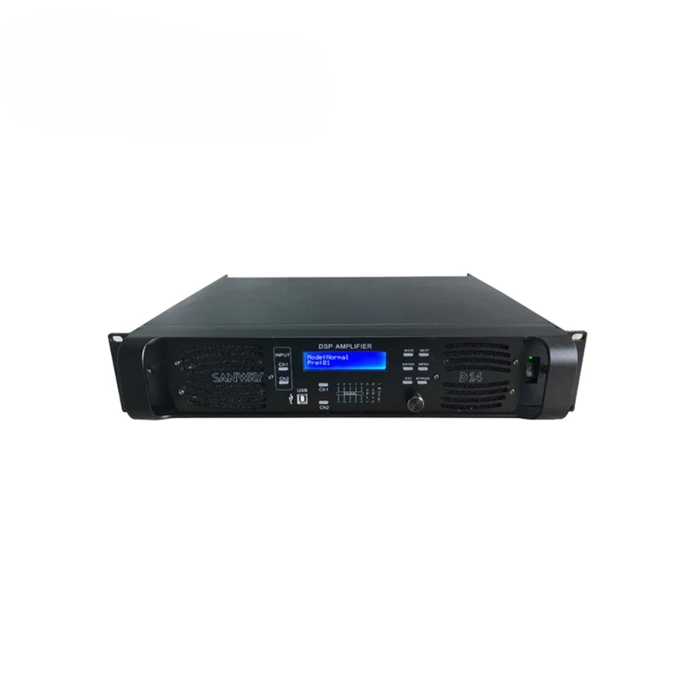 

D14 Sanway Audio Dj Sound Standard DSP Power Amplifier for Subwoofer