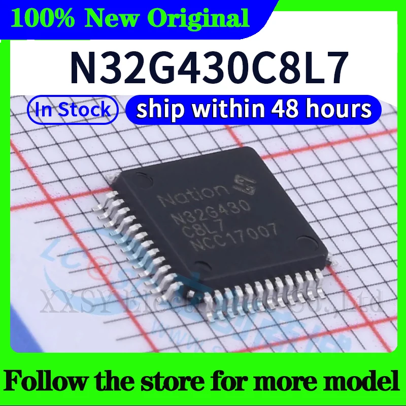 N32G430C8L7 Em estoque Novo Original