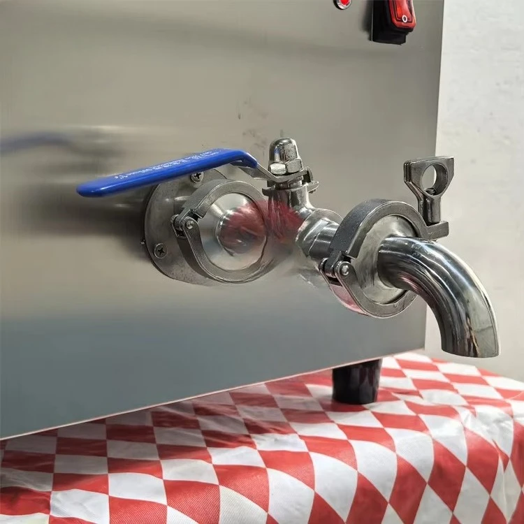 14L SS304 Macchina per pasteurizzazione del latte fresco Vendita calda in fabbrica Acciaio inossidabile 304 per succhi, caffè Piccolo quadrato