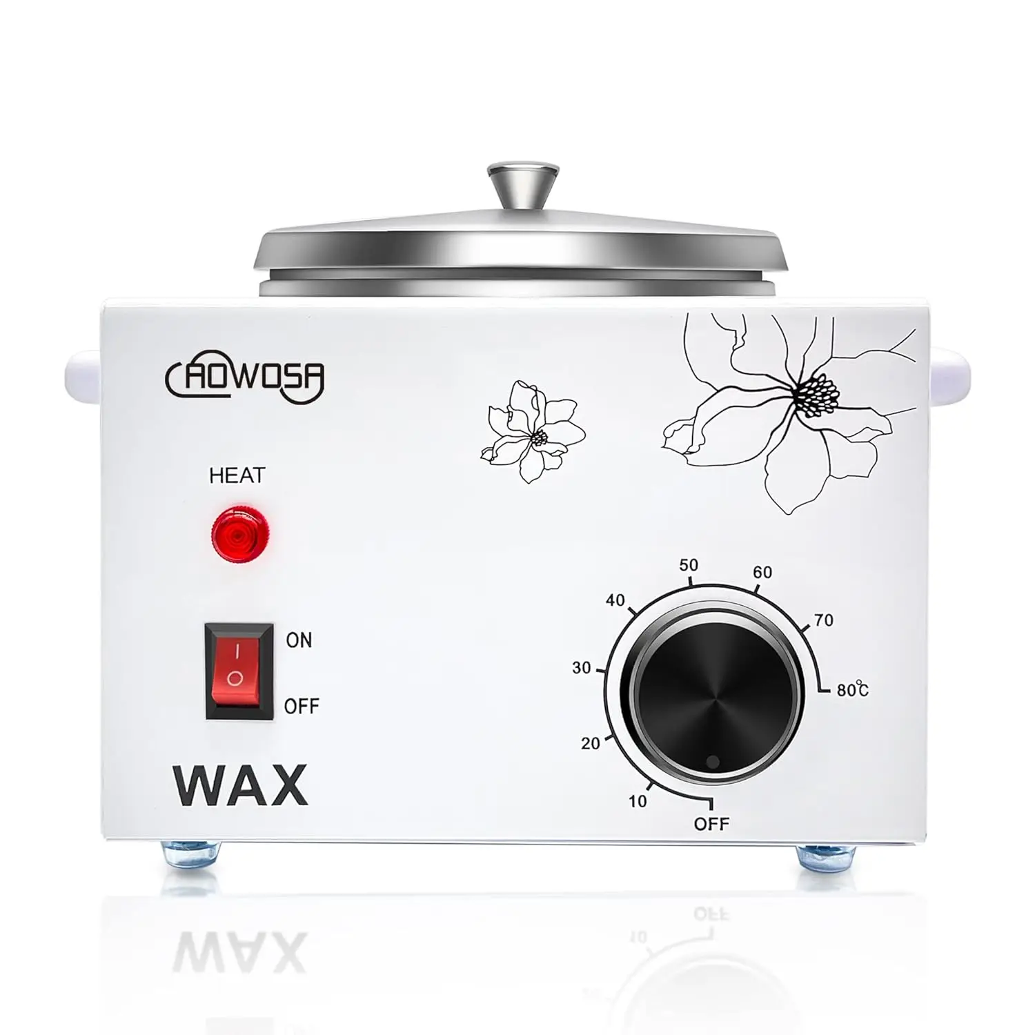 Electric Wax Heater Machine for Hair Removal, Large Wax Pot Paraffin Facial Skin Body SPA Salon E