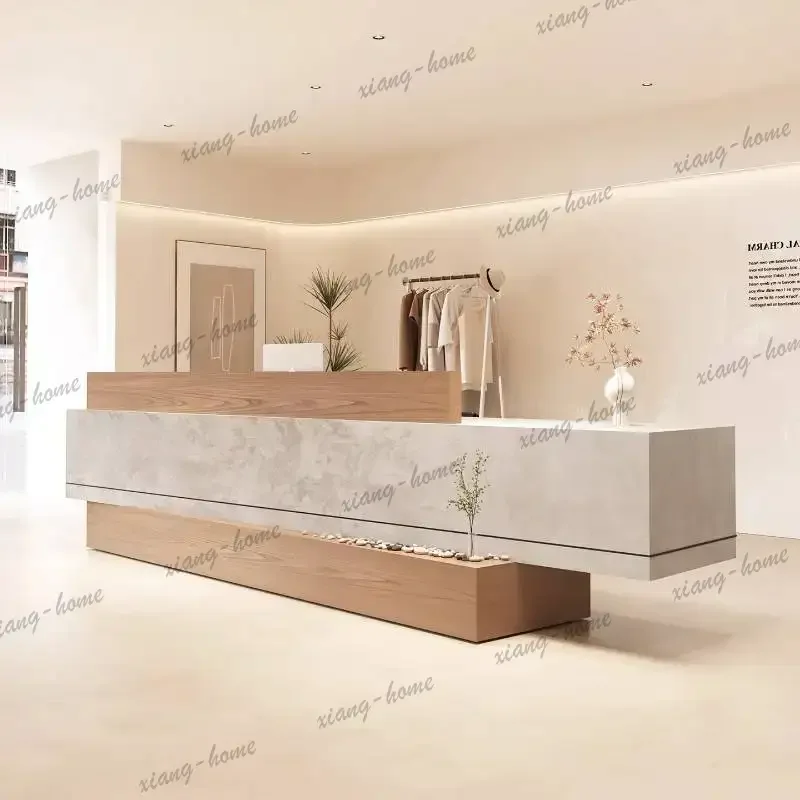 ld Boutique Office Reception Desks Modern School Business Church   Podium Lectern Mostrador Recepcion Furniture