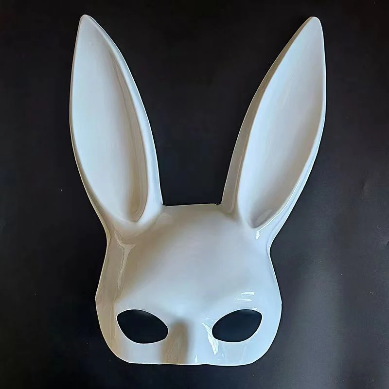 

Easter Bunny Exotic Half Face Women Masquerade Mask Fashion Carnival Halloween Festival Party Bar Show Prom Aldult Cute Decorate