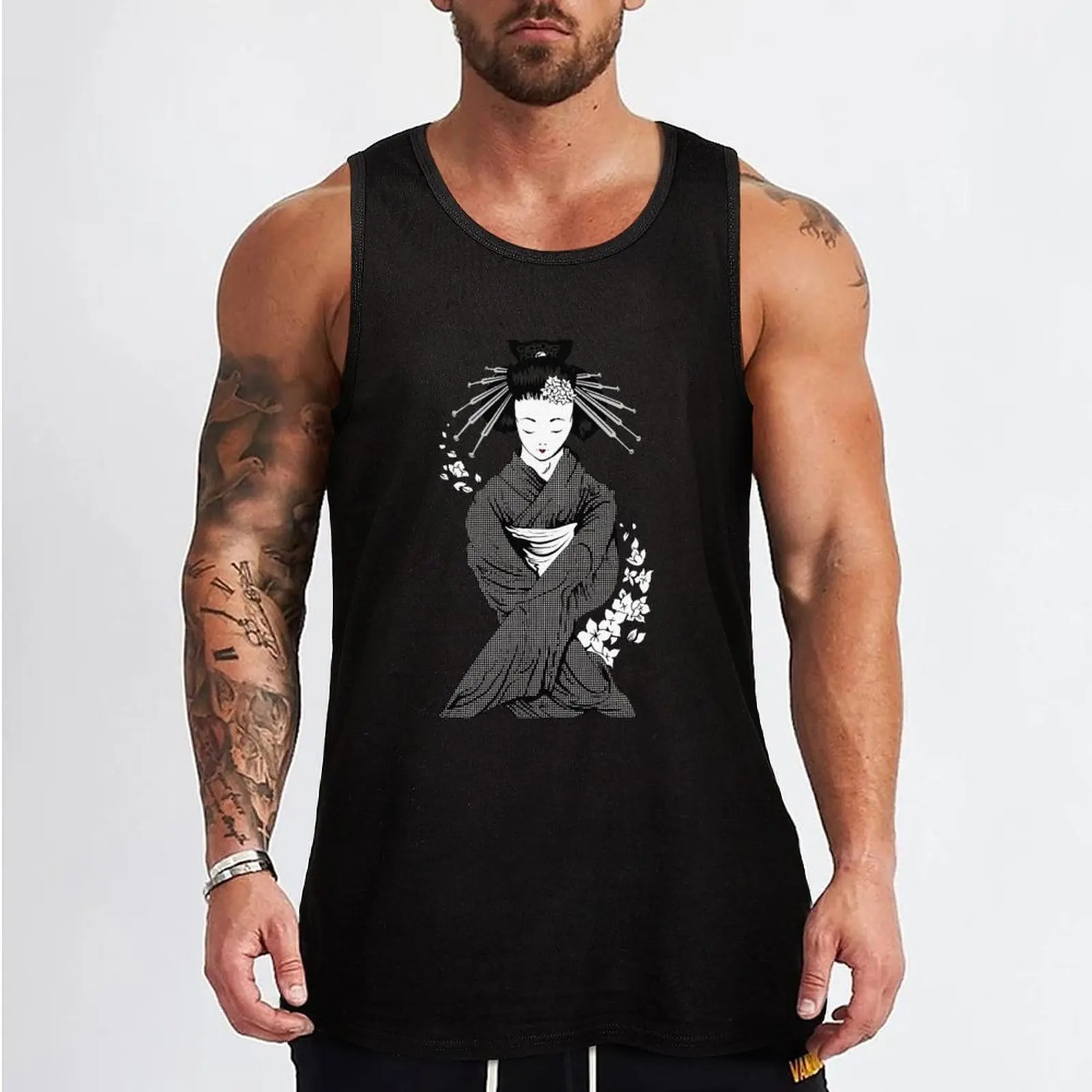 Vecta Geisha 1.1 Tank Top Men's clothing gym clothes for man sleeveless vests Men's t shirt