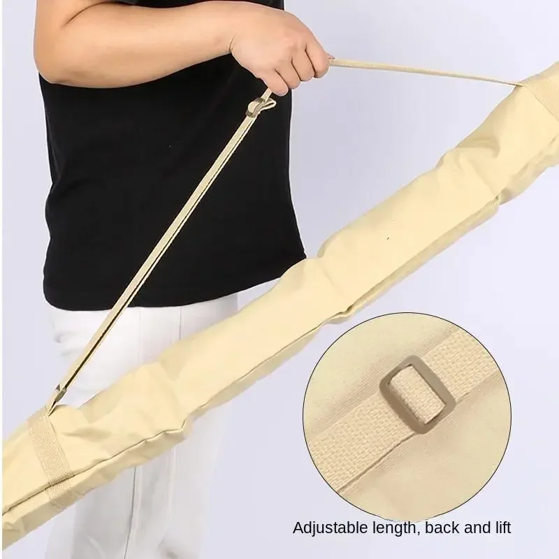 Tragbare Angelruten-Tasche aus Canvas für den Außenbereich, verstärkte Angelregenschirm-Tasche für das Angeln in der Wildnis, faltbare, leichte Regenschirm-Tasche für das Nachtangeln. – Detail 4