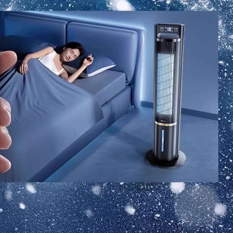 

‌Portable AI Smart Air Conditioner - Evaporative Cooling Fan with Thermostat Control & Rapid Temperature Drop‌