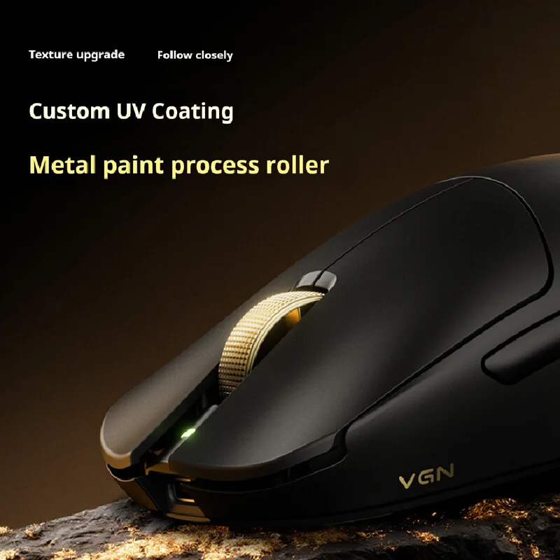 VGN F2 Master Wireless Gaming Mouse Ultra Lightweight 30000Dpi Anti Slip Sweat Resistant For Desktop Laptop