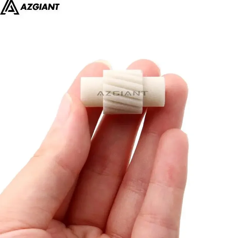 Engrenagem do motor de ajuste de altura do assento de carro azgigante para mitsubishi outlander/lancer-ex plástico rígido branco eficiente roda inclinada silenciosa