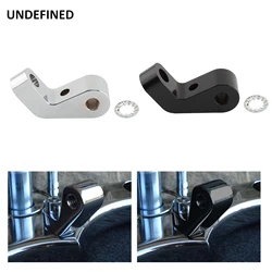 Motorcycle Extended Headlight Mount Extended Aluminum Headlamp Bracket for Harley Softail Springer Bobber Chopper Custom Bike