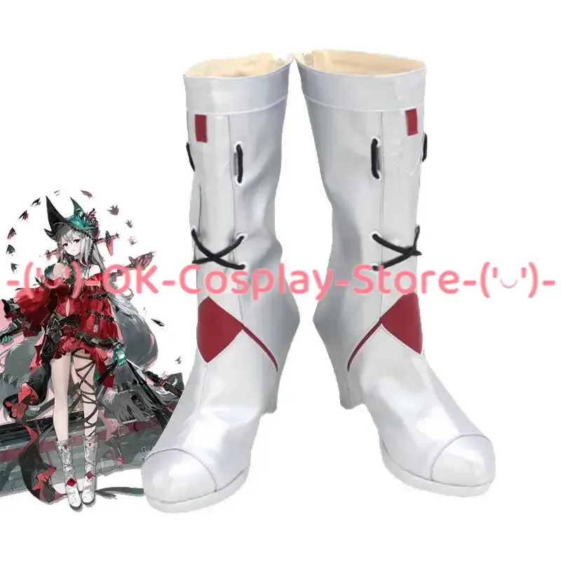 

Game Arknights Skadi Cosplay Shoes PU Shoes Halloween Carnival Boots Cosplay Props Custom Made