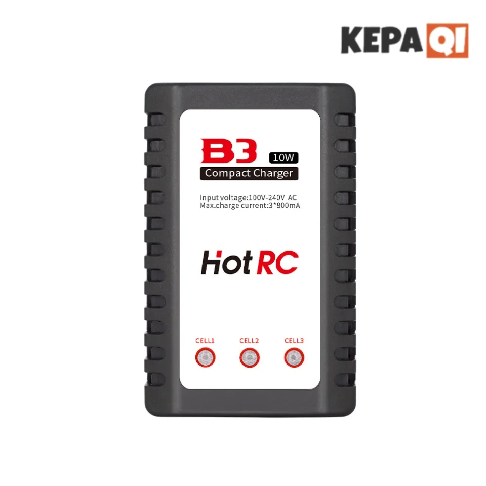 

HOTRC B3 charger RC Plane model Lithium battery 7.4V/11.1V/2S/3S remote control aircraft balance charge High quality