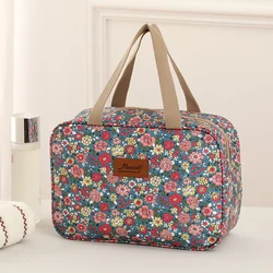 Fashion printing ladies handbag, large capacity waterproof wash bag, travel organizer, fitness shower bag