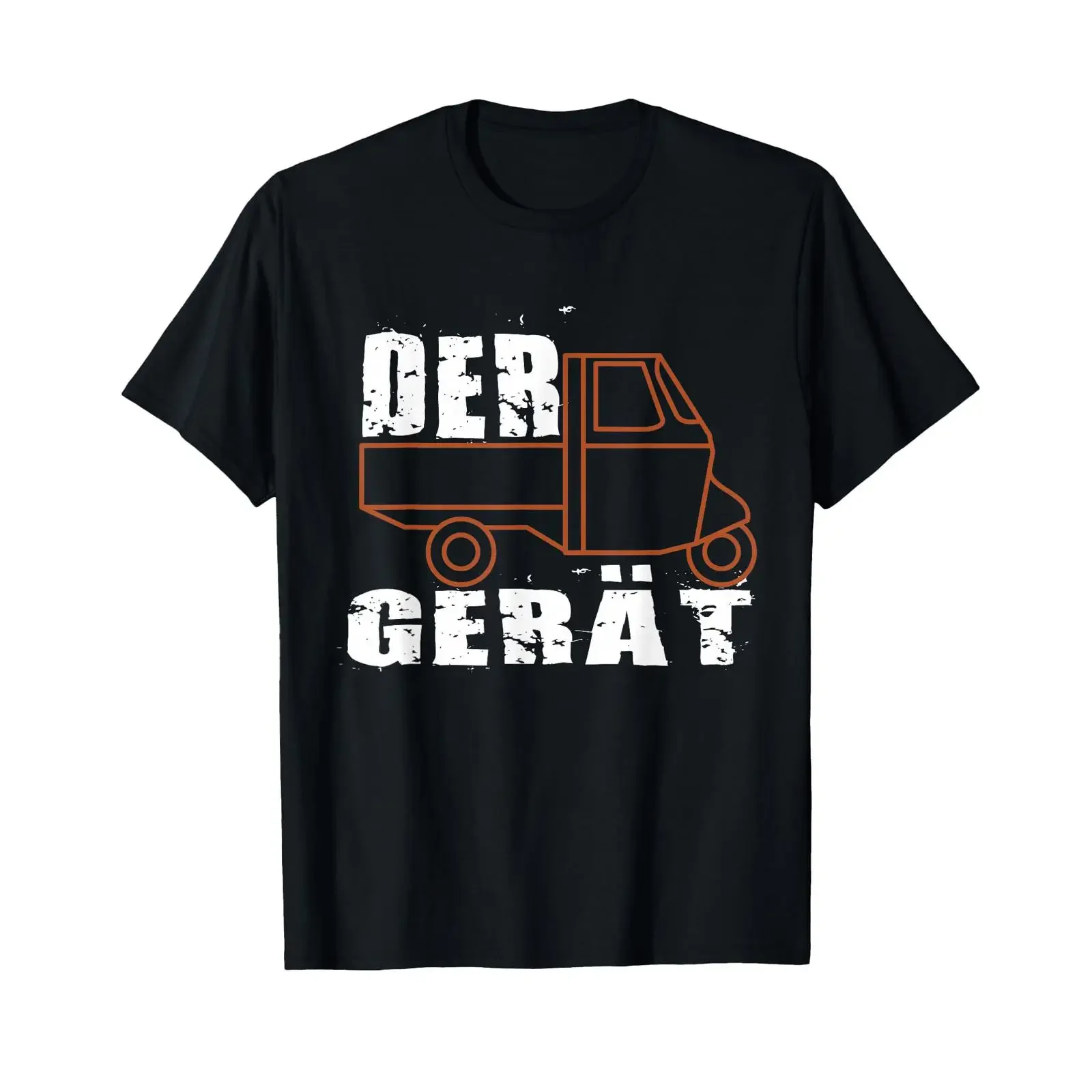 Stewei Design funny cool sayings APE 50 THE DEVICE I TM saying tricycle rider tuning unisex T shirt black small vintage Washed