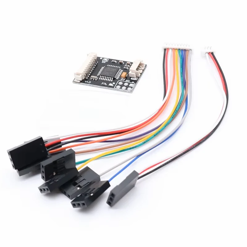 BCUBE PPM Encoder ถอดรหัสสําหรับ PX4 pixhawk2.4.8 Flight Controller 8 ช่อง PPM Encoder V1.0 สําหรับ RC Receiver