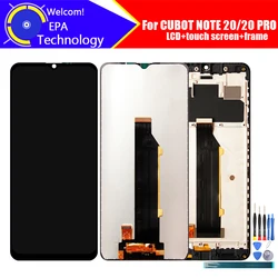 100% Original CUBOT NOTE 20 PRO LCD Display+Touch Screen Digitizer, Small Parts, Battery Cover,Silicone case Replacement Parts.