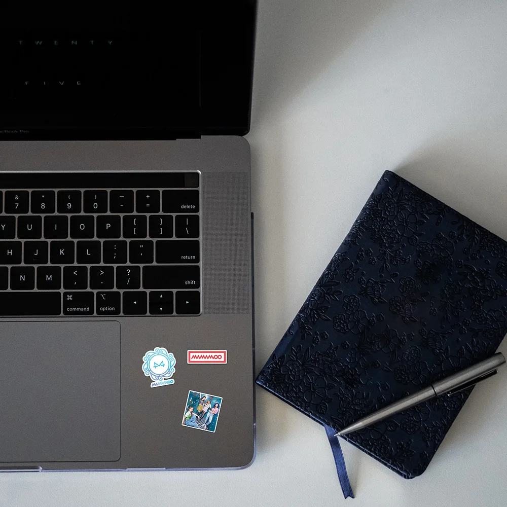 100pcs/set Kpop Mamamoo Character Stickers Waterproof High quality HD Photo for laptop Cup Notebook Stickers