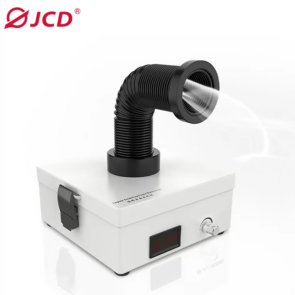 

2UUL Filter Fume Extractor Soldering Smoke Fume Absorber Cleaning Station with Dust Fliter For Mobile Phone Welding Repair Tool