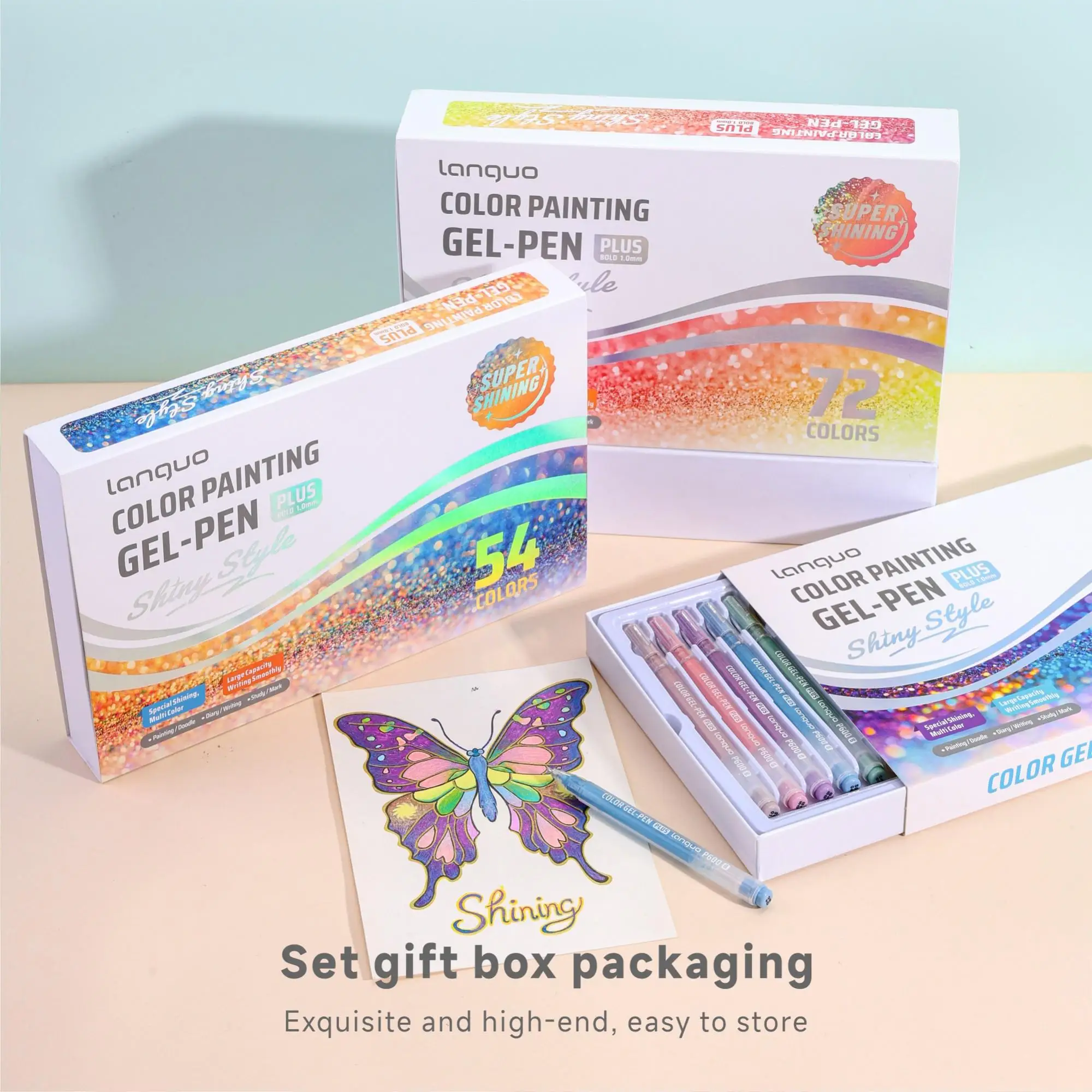 72-colors-languo-gel-pen-set-shiny-painting-ballpoint-pen-10mm-drawing-student-writing-pen-office-school-supplies-stationery