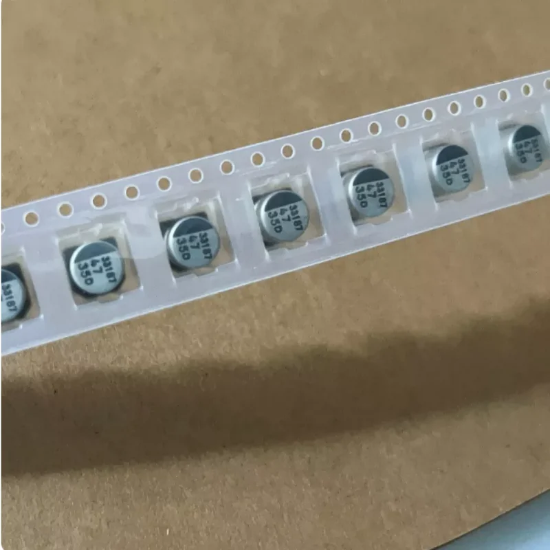 

10-100 шт. 47UF 35V Корейский SMD-конденсатор Sanhe 35V47UF 6.3 * 5.5 105 градусов