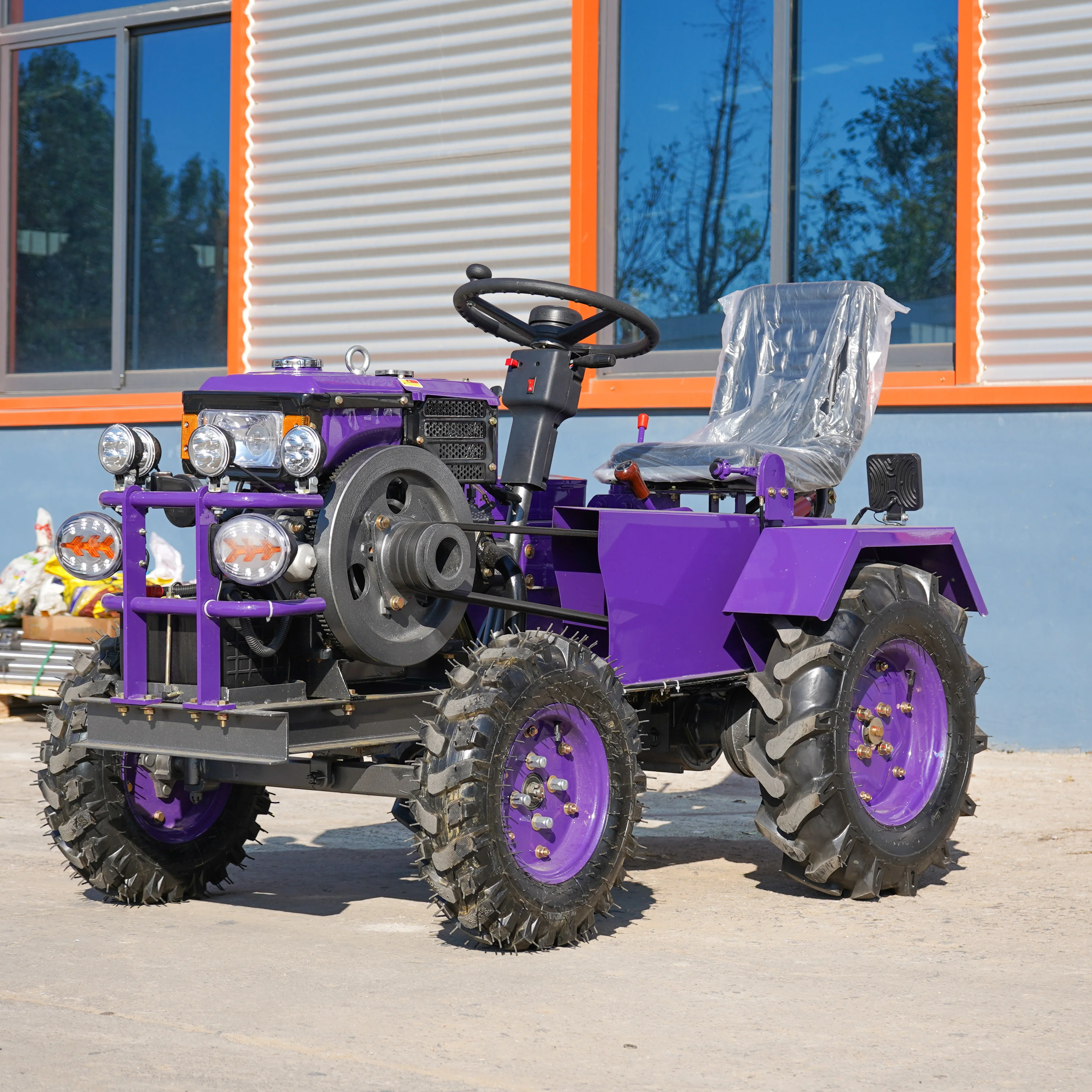 

Multi-Functional Small Tractor Agricultural 4wd Tractors Mini 4x4 25hp 35hp 50hp 60hp 70hp Farm Tractor Farming Mini Tractor