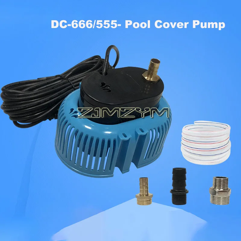 Pool Cover Pump Submersible Sump Pump 75W Swimming Water Removal Pump 110V 850PGH Circulating Filtration Pump