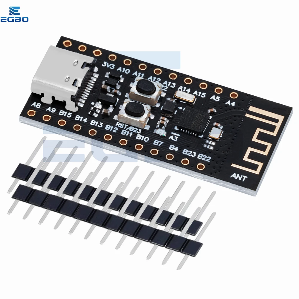 CH573F CH582F اللوحة الأساسية WCH BLE 4.2 5.0 لوحة تطوير متوافقة مع بلوتوث RISC-V