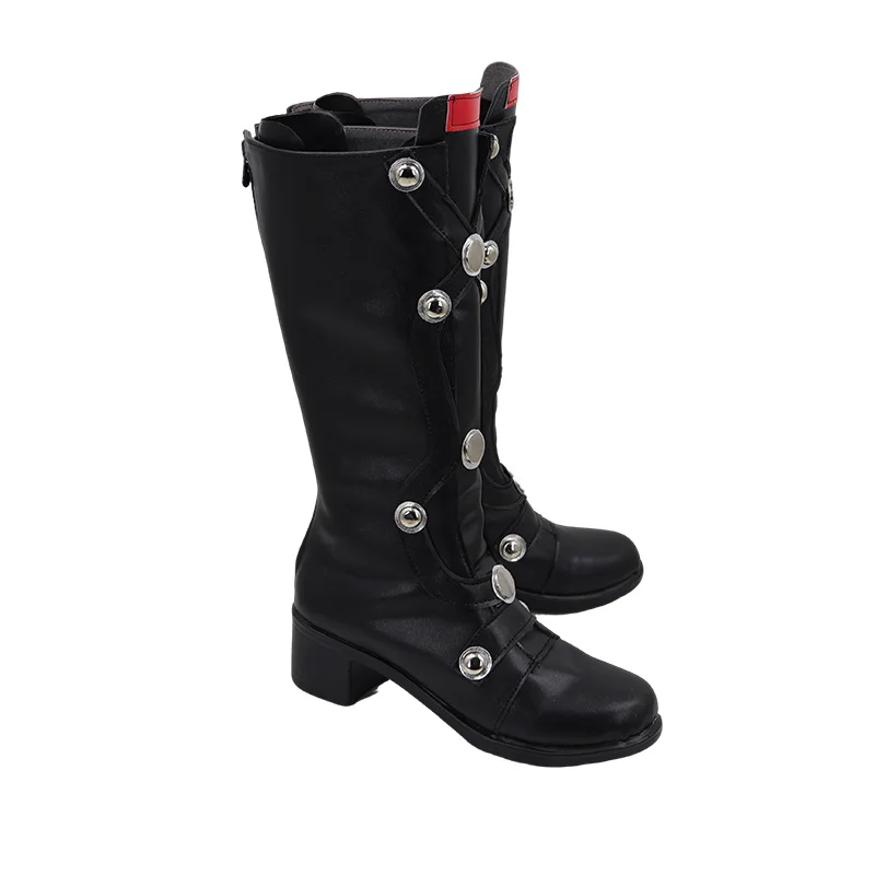 Game Goddess of Victory: Nikke Red Rapi Cosplay Shoes Boots  Rapi: Boots Nikke For Hallowmas Carnival Adult Women Girls