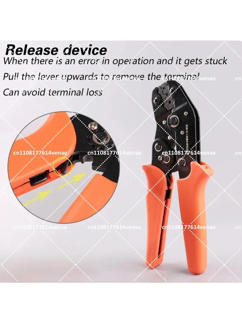 High Precision Crimping Pliers for Servo Plug Crimping Silicone Wire Balance Head Connectors