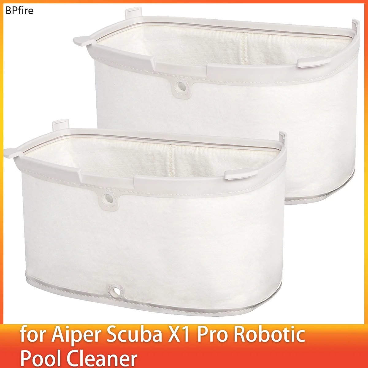 Image of Ultrafeiner Filter für den Aiper Scuba X1 Pro Roboter-Poolreiniger, einfache Installation durch Snap-On-Design.