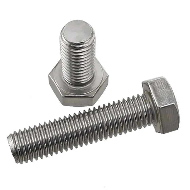 1 Pc Reverse Tooth Outer Hexagon Screw M4 M5 M6-M8 M10 M12 304 Stainless Steel Left-Hand Reverse Thread Extended Screw Bolt