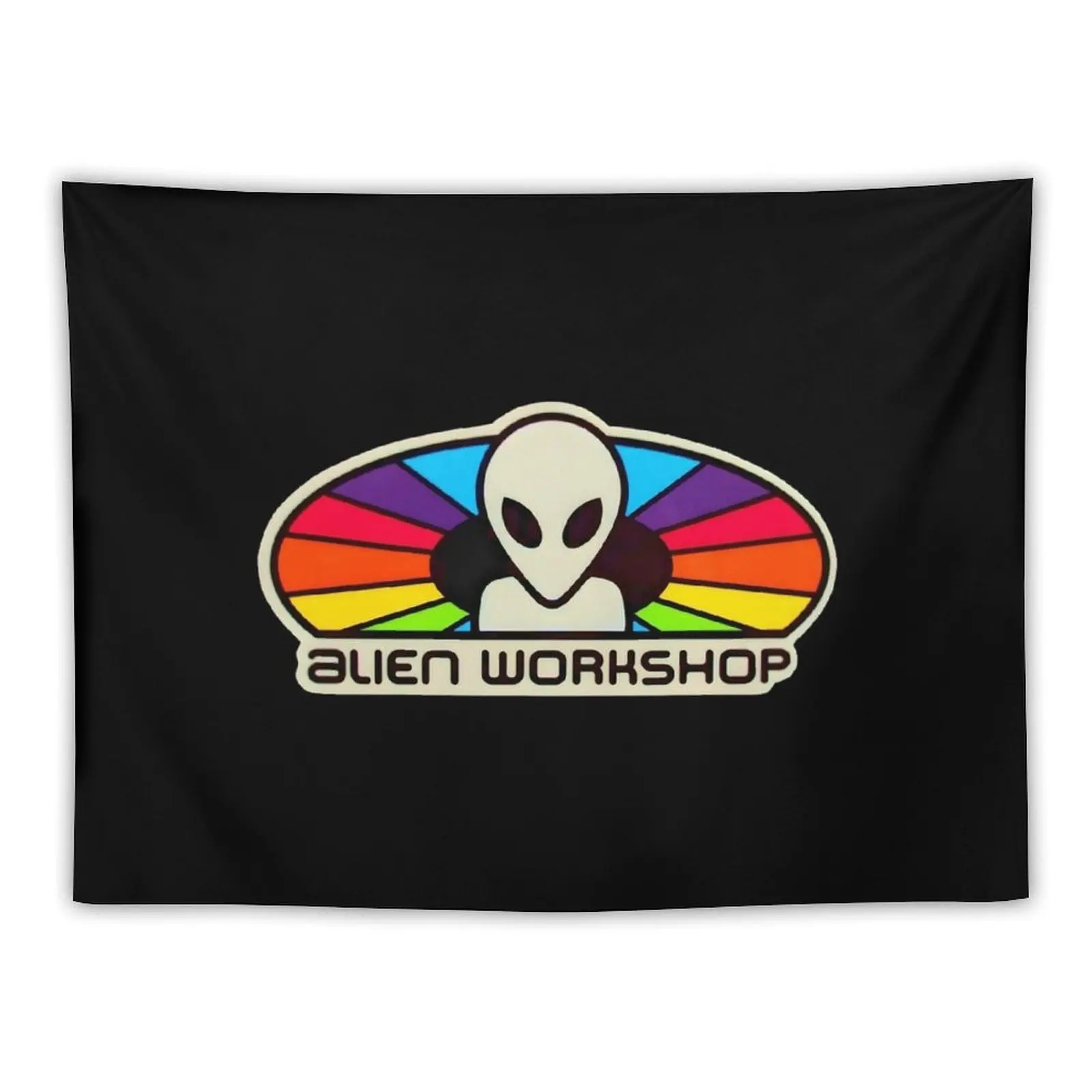 popular alien workshop colorful logo Essential Tapestry Bed Room Decoration Room Decorator Wall Decor Tapestry