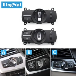 Gruppo di controllo dell'interruttore del faro del faro dell'auto per BMW 5 6 7 X3 X4 F10 F11 F06 F12 F01 F02 F07 F25 F26 61319192744,61319204067