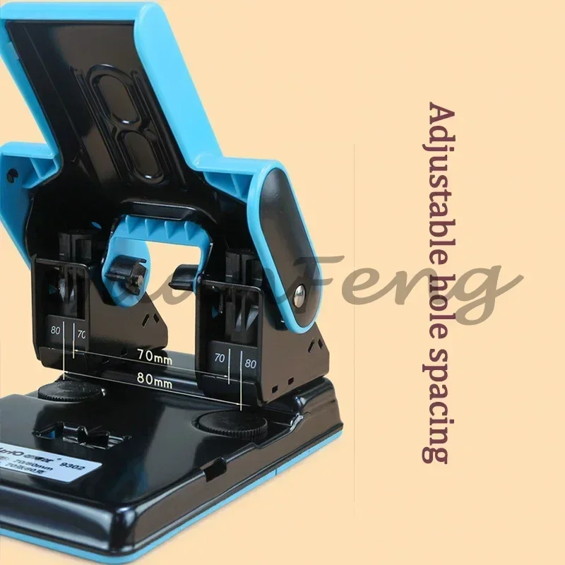 Agrafeuse manuelle 220V pour bureau, perforatrice de documents