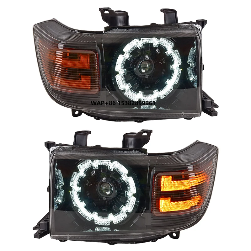 

Land Cruiser Pickup Headlights LC 75 70 LC 71 FJ 75 Auto Part Upgrade LED Head Lamp Daytime Running Lights