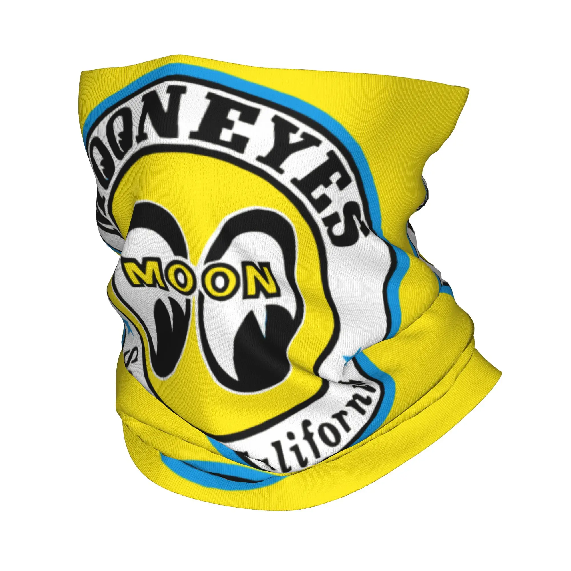 JDM Moon Eyess Мотоциклетная гоночная бандана-шарф для шеи, ветрозащитная маска для лица, унисекс, головной убор, балаклава-труба