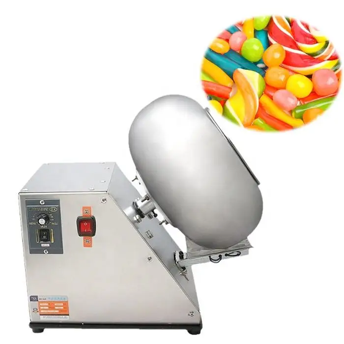 Commerical Professional Stainless Steel Mini Sugar Chocolate Seeds Coating Pan Tablet Coating Machine
