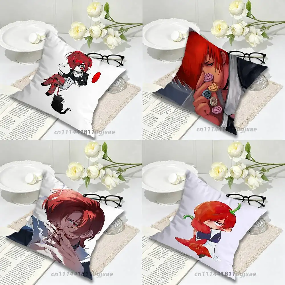 I-Iori Yagami KOF K-King of Fighters Creature Pillow for Sofa Seat Chair Decorative/Modern Home Decor Print Throw Cushion