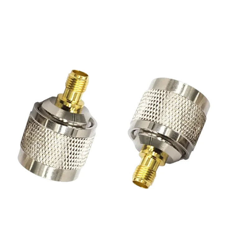 2PCS N Male To SMA Female Adapter N Type To SMA Jack Connector SMA N Connector