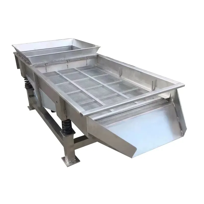 Linear Vibrating Screen Soil Screening Machine Price