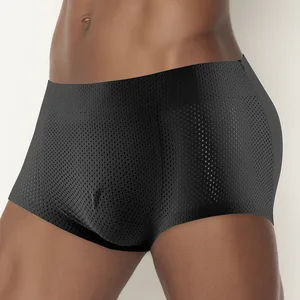 Jockmail مثير الرجال ملابس داخلية مرفقة ملخصات ملاكم الأرداف رافع تكبير الحمار دفع حتى ملخصات ملخصات مثلي الجنس الذكور سراويل وهمية الحمار أعلى 7 مبيعات الأولاد في الملابس الداخلية مثلي الجنس - رقم 5