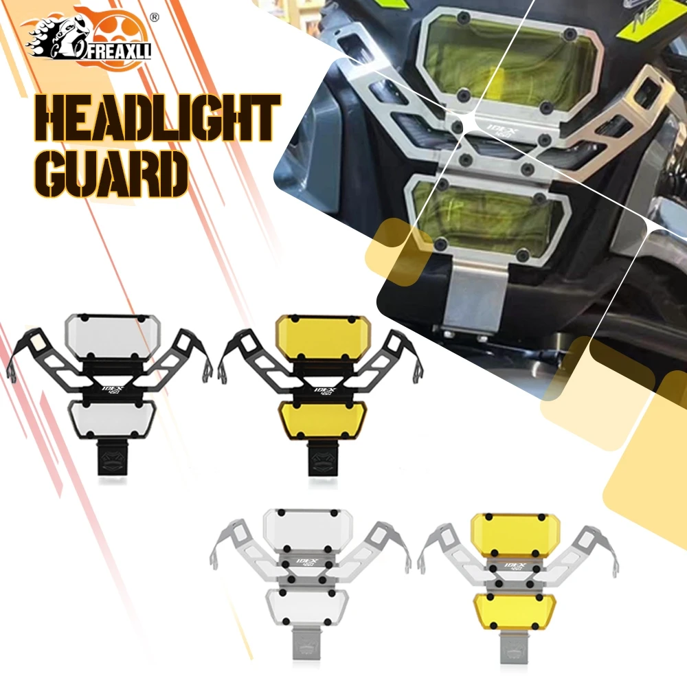 

Headlight Guard Grille Cover For CFMOTO CF MOTO 450MT 450 MT IBEX450 2024-2026 2025 Motorcycle Head Light Protector Accessories