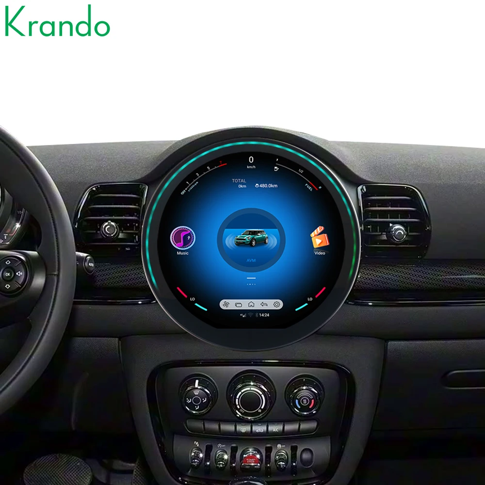 Krando 11.8 Inch Android Wireless Carplay AUTO For Mini Cooper F54 2017-2020 CarPlay Video Player DSP GPS GPS