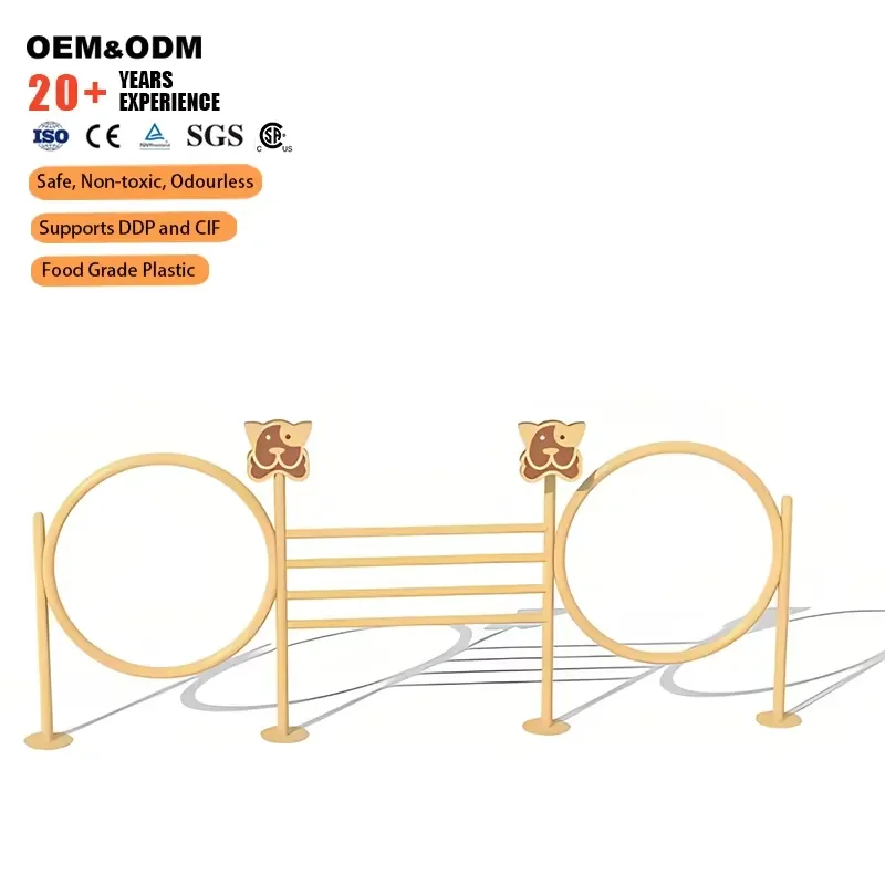 for Dog Agility Starter Obstacle Course Durable Outdoor Pet Training Equipment PE Galvanized Steel Behavior Product