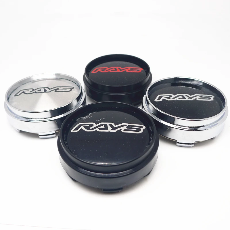 4pcs 66mm Car Styling RAYS VOLK Wheel Center Caps Dust-Proof Caps Cover for Japan Tokyo Rim TE37 Time Attack