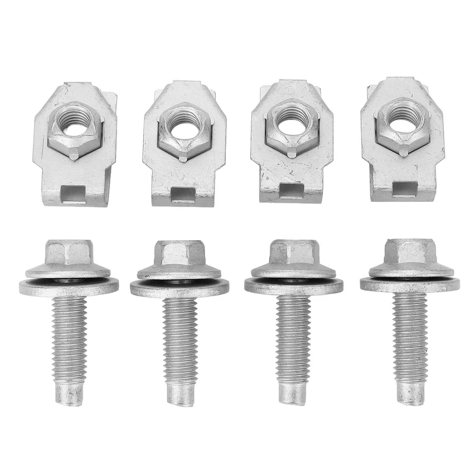 Skid Plate Filter Spring Nuts Bolts Set 4034A Clamp Type Metal Strong Structure for Expedition 2018 to 2024