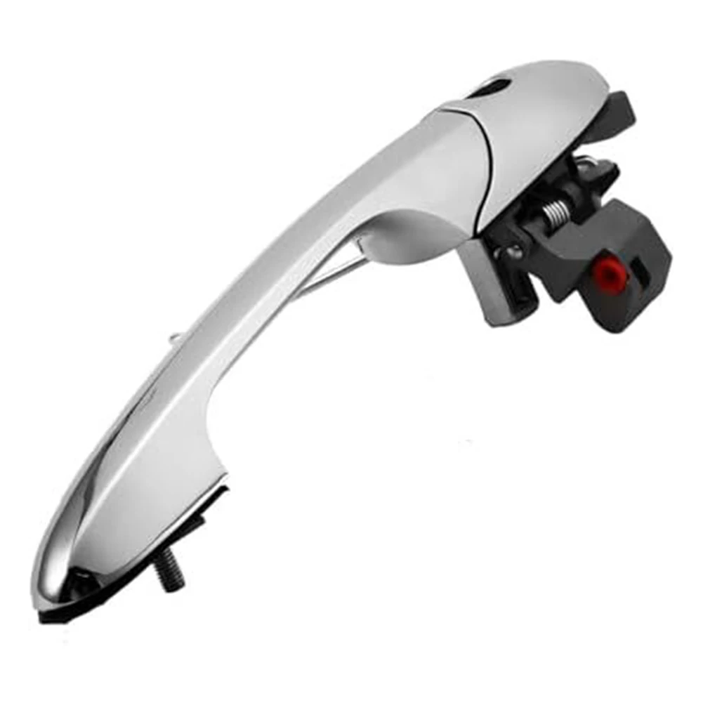 Replacement Door Handle Outer Chrome Door Handle ABS Material Chrome Finish Comfortable Handle Long-lasting Performance