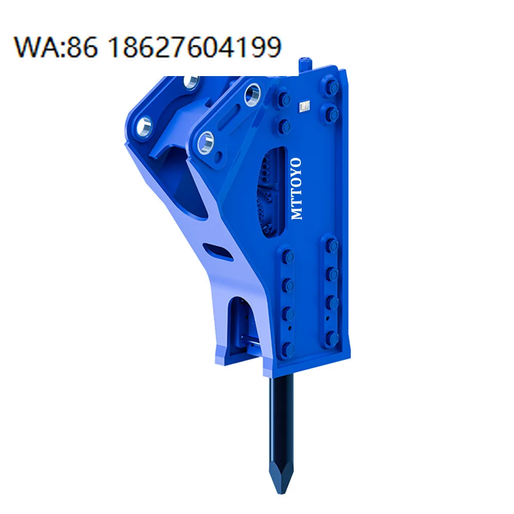 

Side Type Hydraulic Breaker With 68mm/700mm Chisel For 5-18T Excavator Mining 1 Year Warranty
