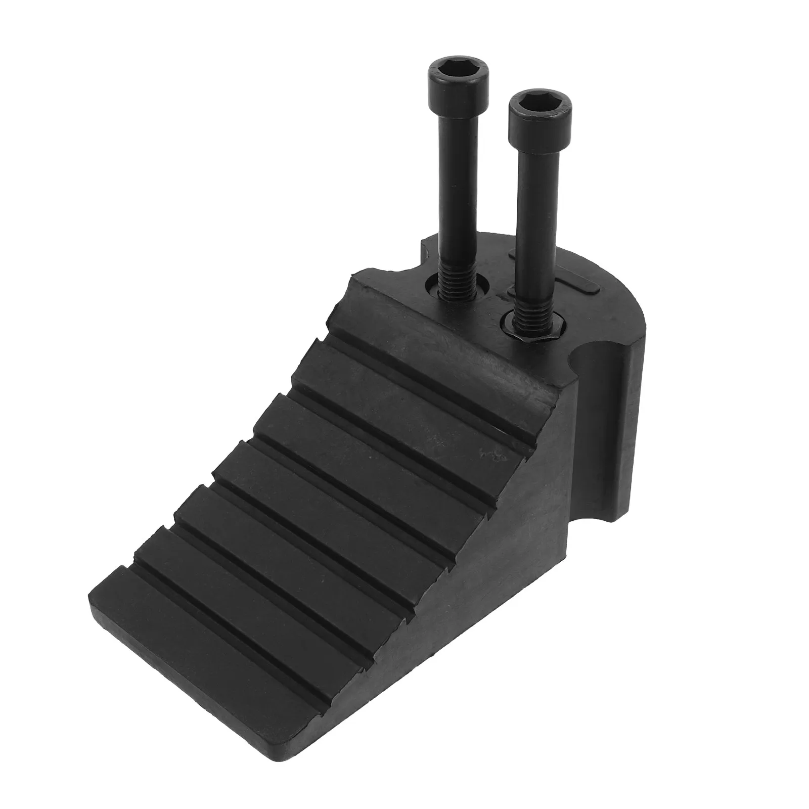 Heavy Duty Rubber Wheel Chock for Cars Suvs Trucks Rvs Portable Anti-Skid Tire Stopper Garage Parking Stop Block Bright Color