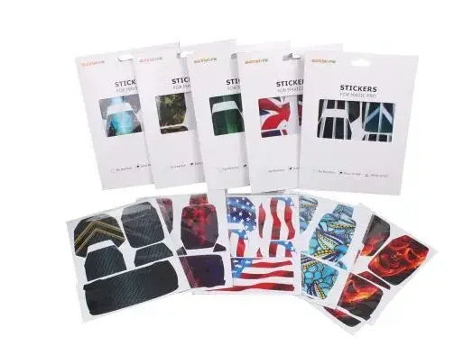 Wrap Waterproof body Skin Decals Battery Remote Controller Sticker Suit for DJI  MAVIC PRO BRITAIN FLAG/ROAR FLAMES/CARBON