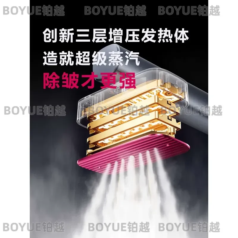 Portable Handheld Steam Iron for Clothes Mini Electric Garment Steamer Household Travel Fabric Wrinkle Remover Compact