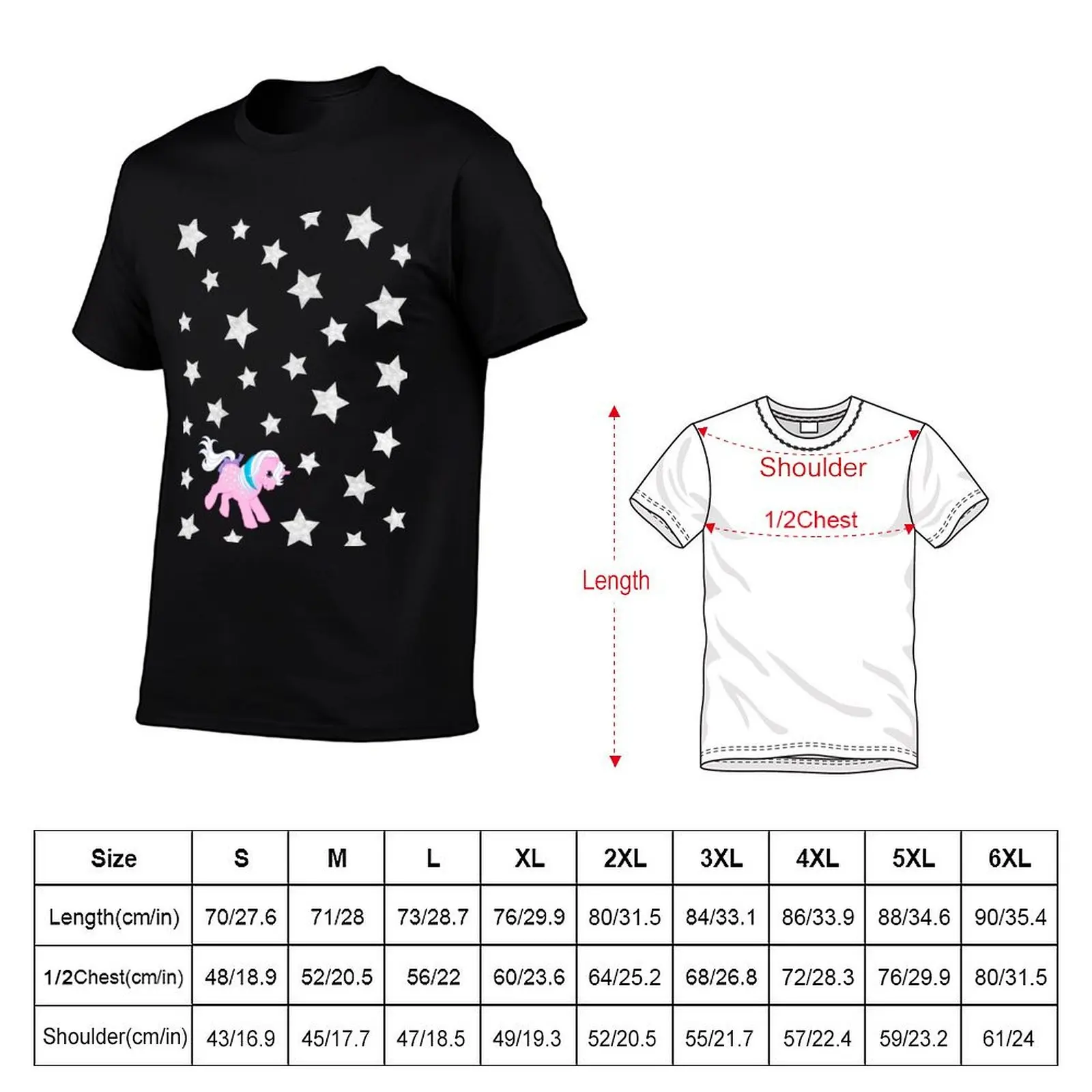 Twice as Fancy Milky Way T-Shirt Casual Streetwear Short Sleeve Tee T-Shirt view 5